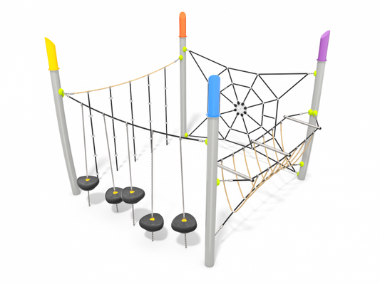 9072 - Klatrepark 4xModul Firkant