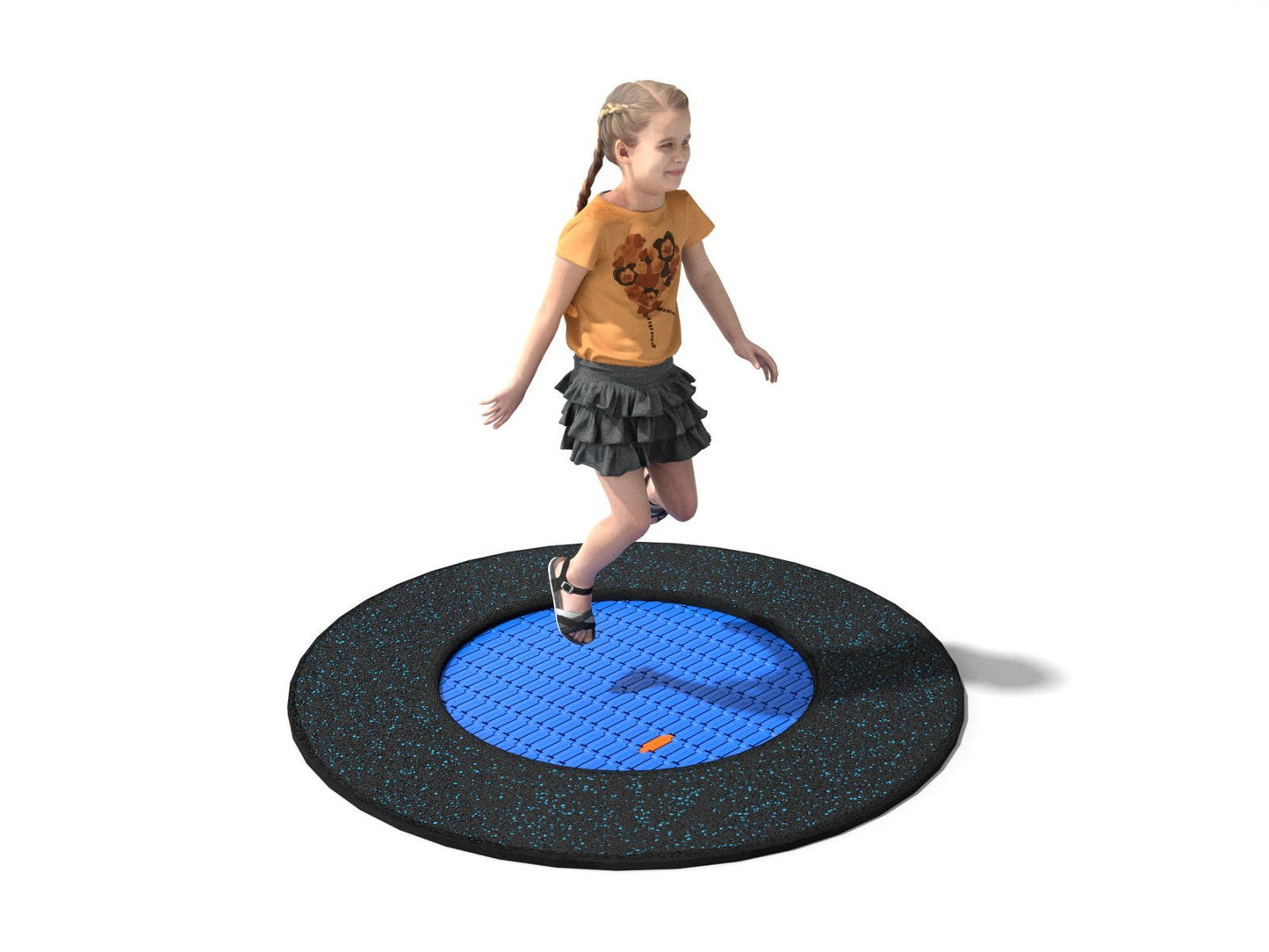 Liten trampoline Ø 1 m